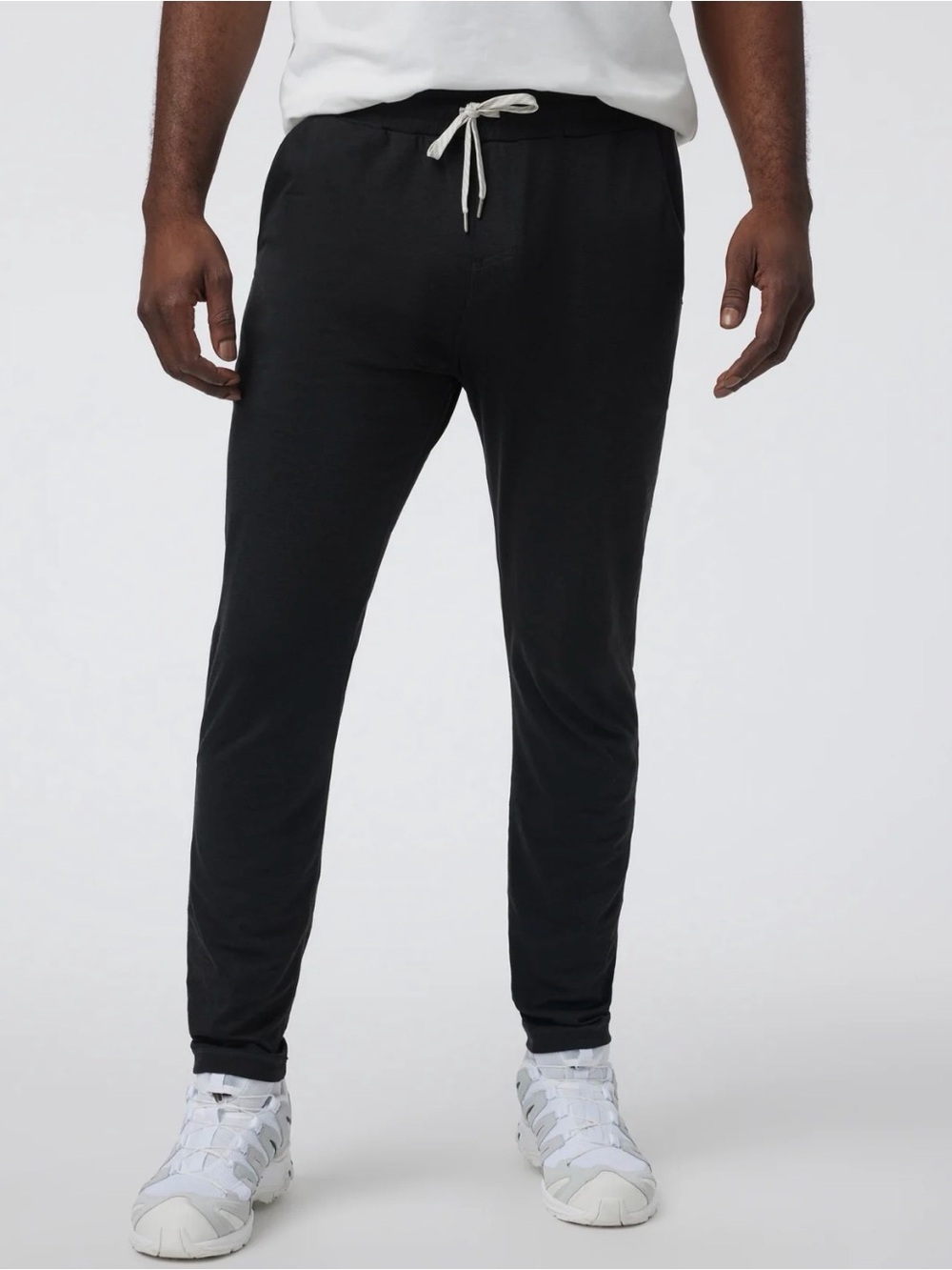 Vuori Men’s Ponto Performance Pant Black Heather Size Large